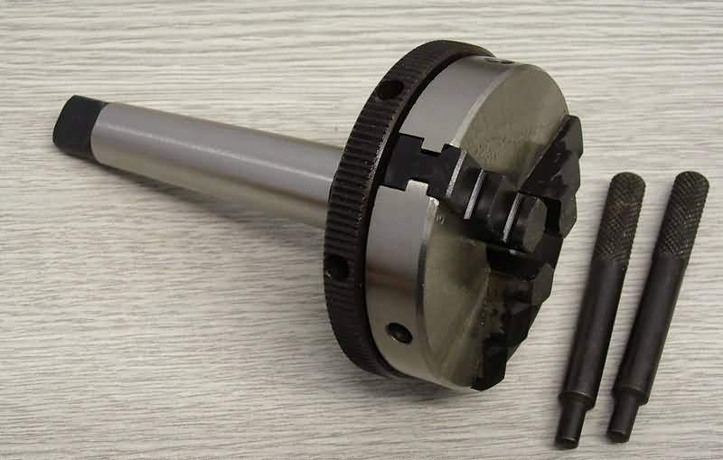 65MM 3 JAW LATHE CHUCK ON A 2MT 2 MORSE TAPER ARBOR from Chronos eBay