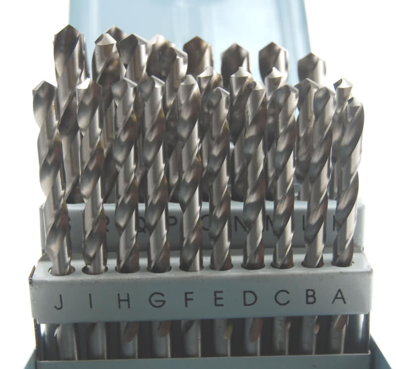 HSS DRILL SET 26 pc Letter Drills A Z