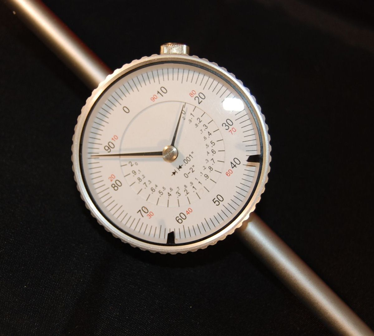Long Travel Dial Gauge DTi Dial Test Indicator 02" x 0.001" From