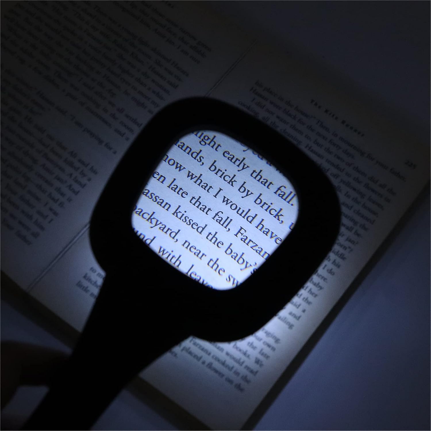 Illuminated LED Hand Magnifier with 6 LED Lights