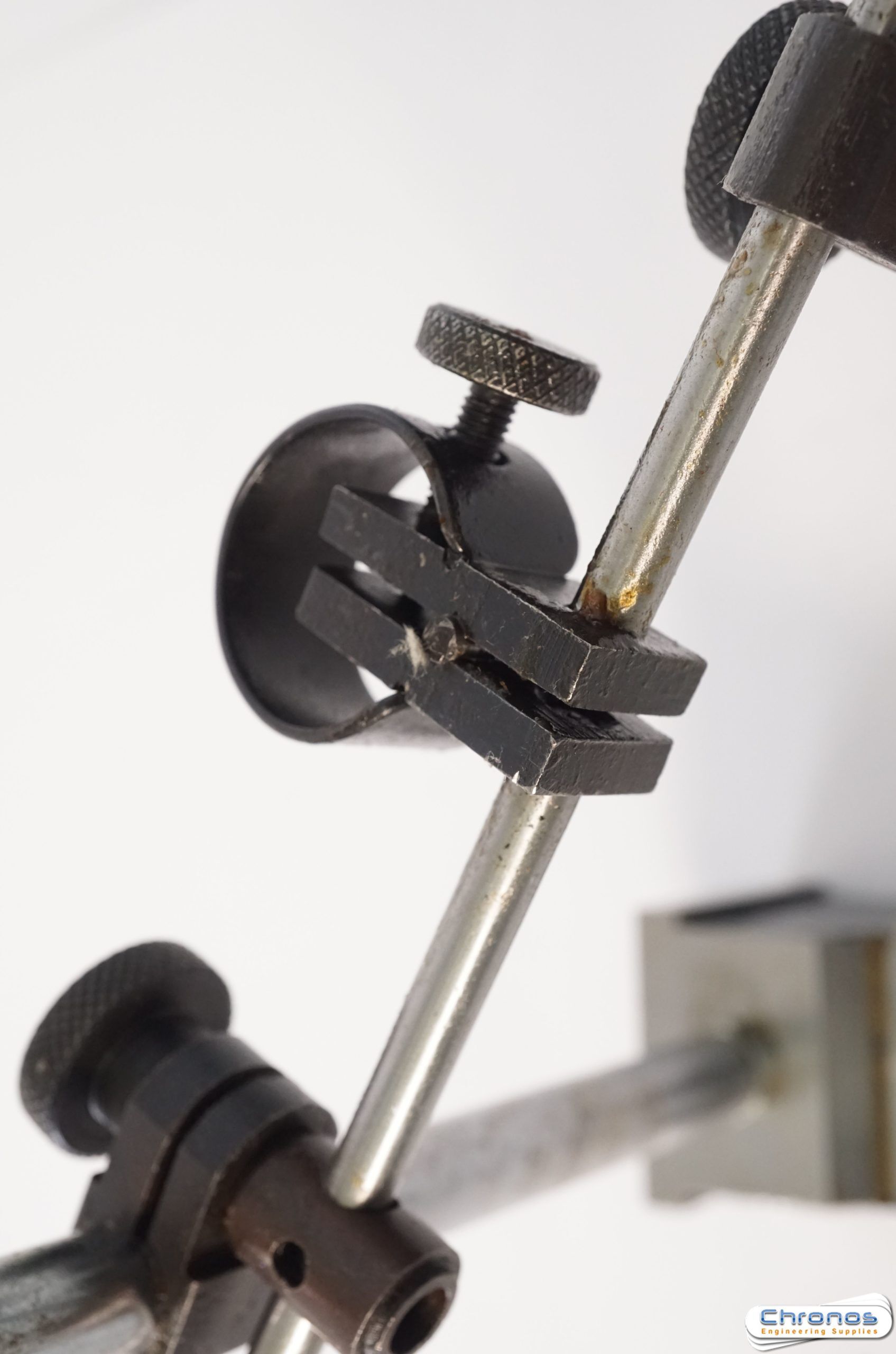 Magnetic Stand for Dial Gauges Push Button with Fine Adjustment