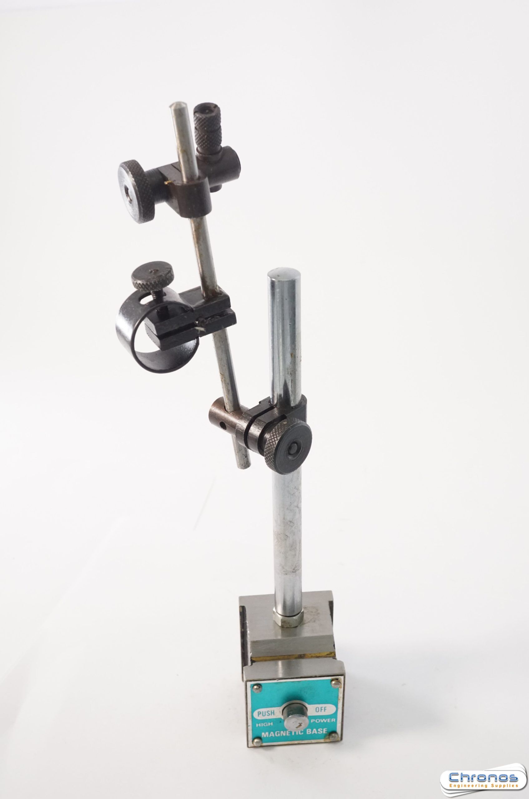 Magnetic Stand for Dial Gauges Push Button with Fine Adjustment