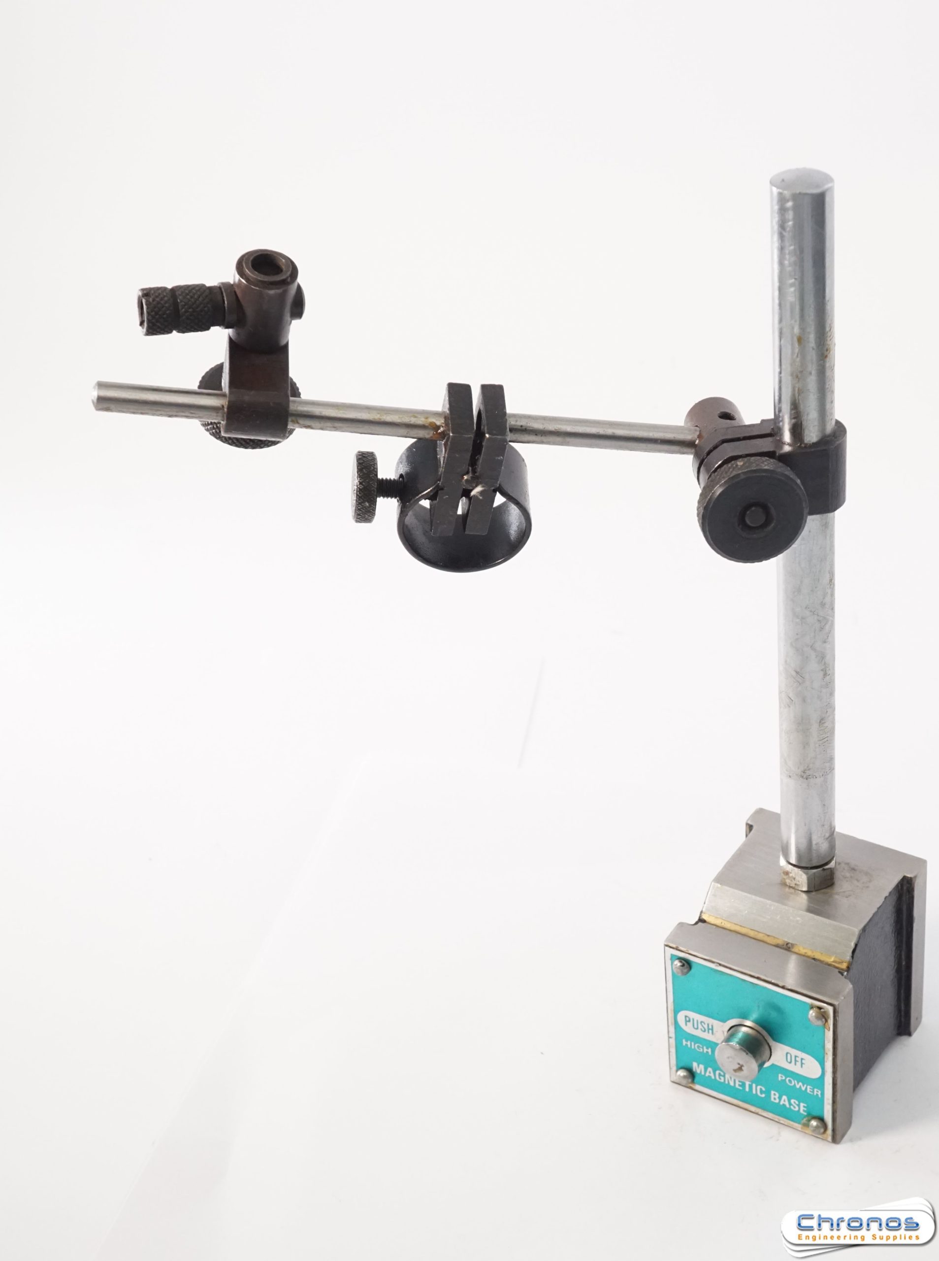 Magnetic Stand for Dial Gauges Push Button with Fine Adjustment