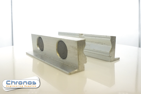 Pair of 100mm Magnetic Aluminium Vice Jaws- SORRY OUT OF STOCK