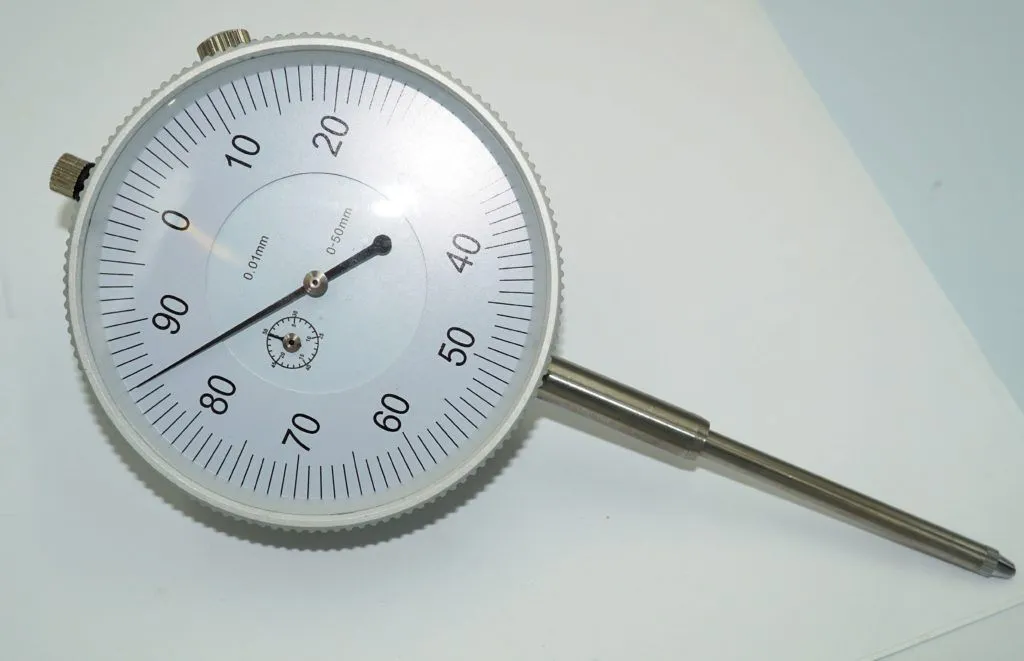 Long Travel Dial Gauge 0-50mm x 0.01mm