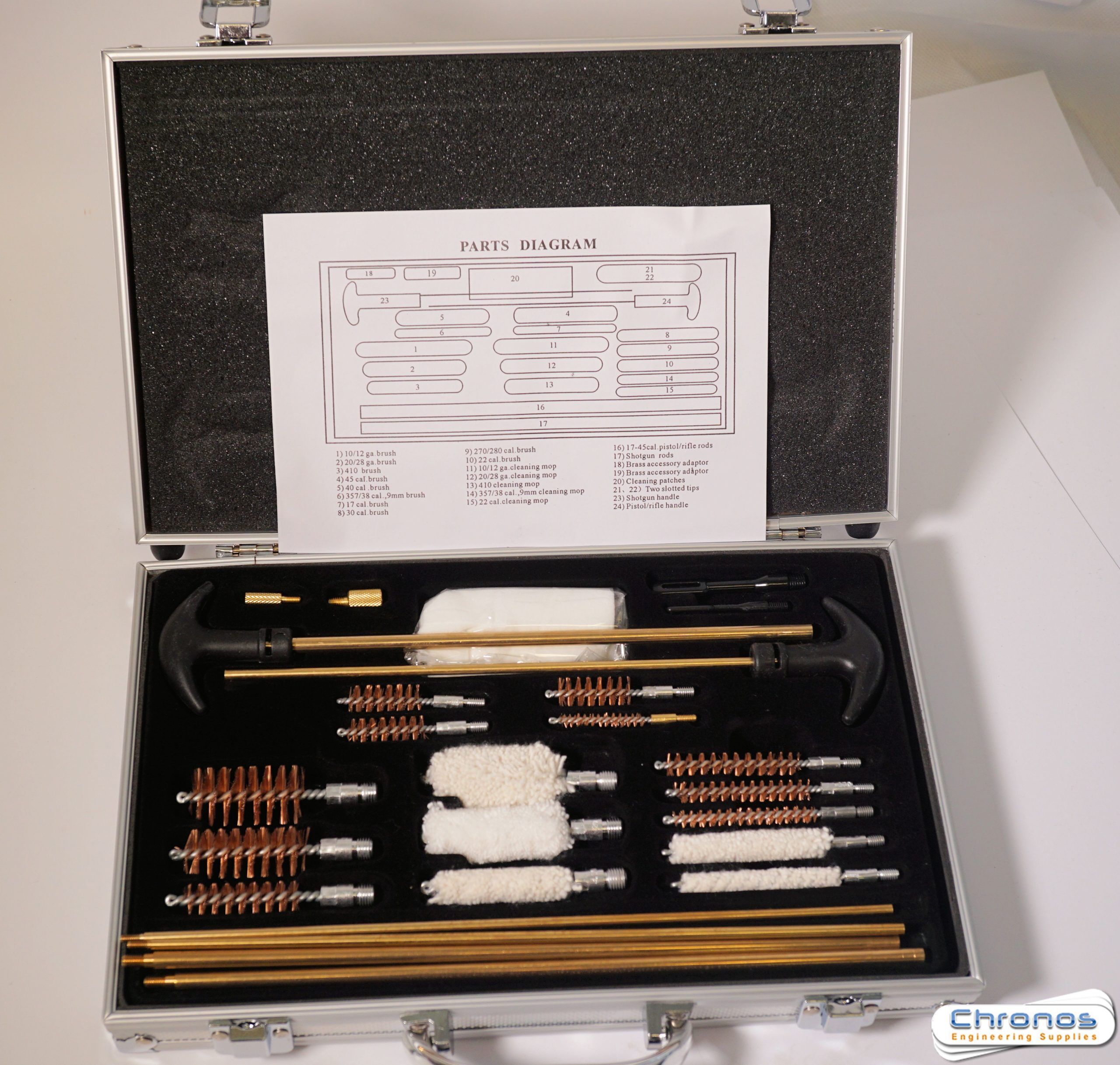 26 pc Universal Gun Cleaning Brushes Set