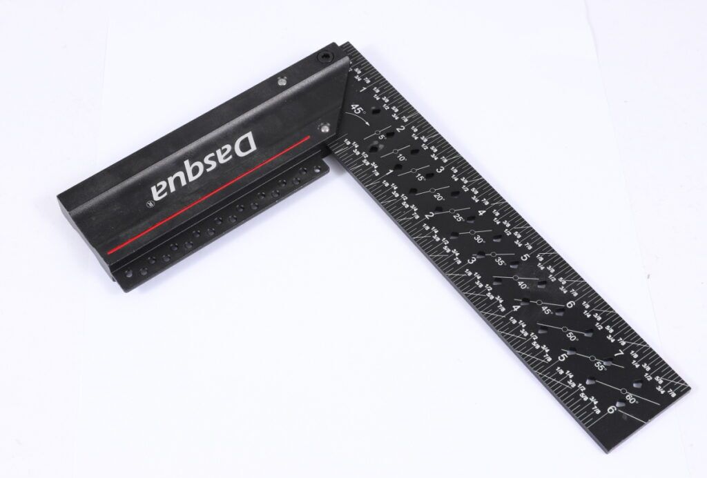 Dasqua Black-Red Plus Multi-Function Square 8 Inch 1804-5226