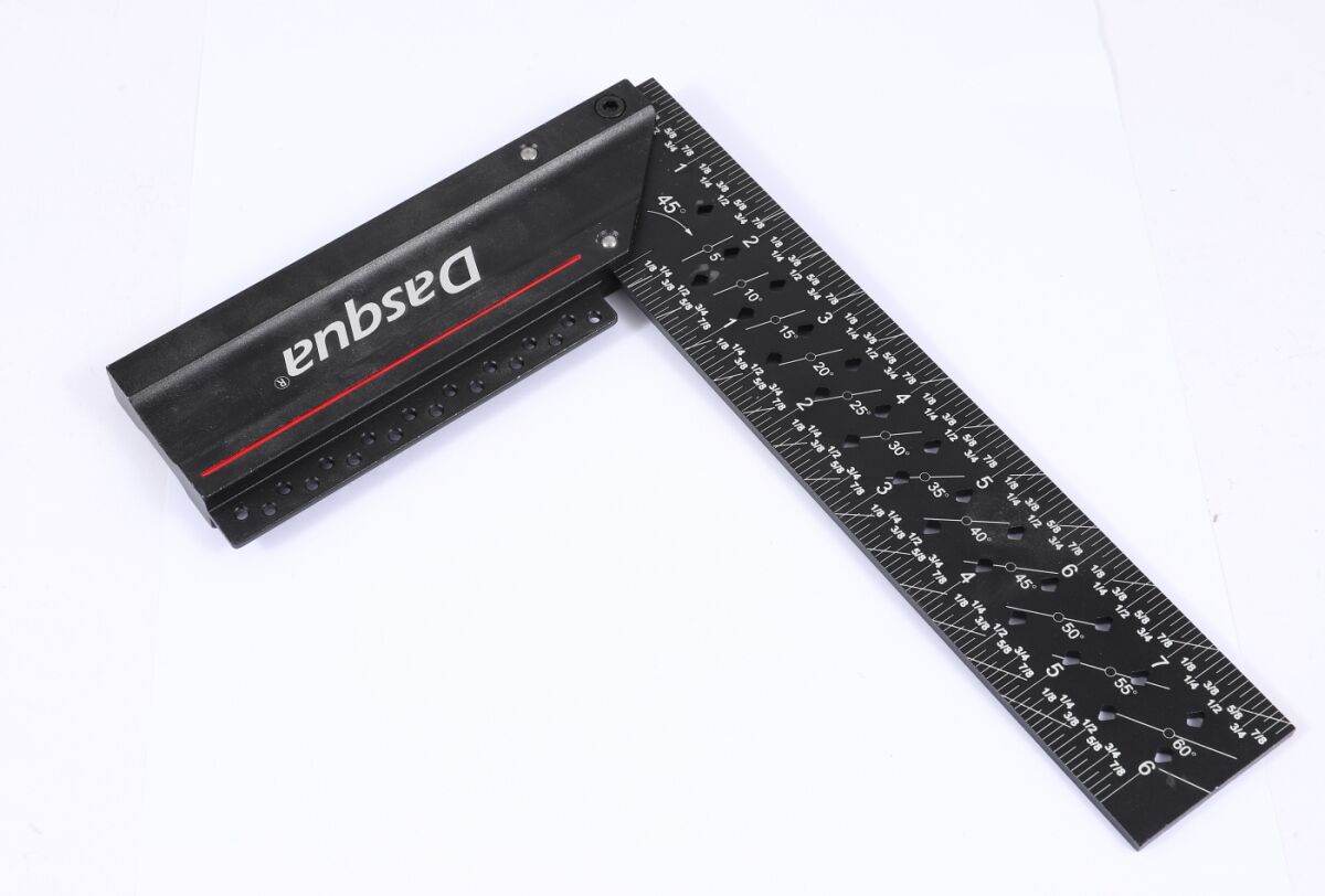 Dasqua Black-Red Plus Multi-Function Square 8 Inch 1804-5226