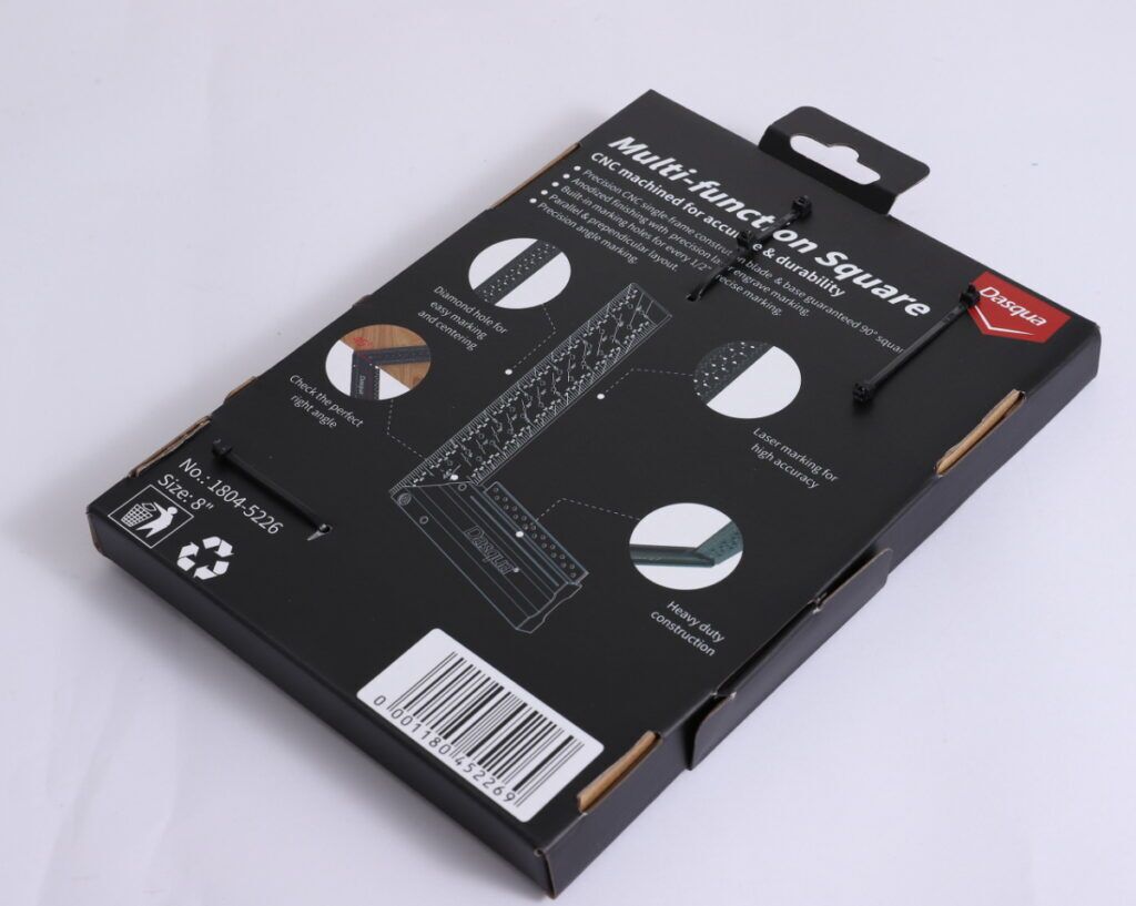 Dasqua Black-Red Plus Multi-Function Square 8 Inch 1804-5226 - Image 6