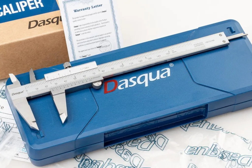 Dasqua Vernier Caliper (Monoblock) 0 - 150mm / 0 - 6 inch 1120-3115 - Image 3