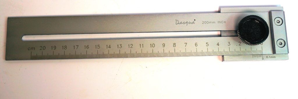 Dasqua Marking Gauge 200mm x 0.1mm- 9241-3105 - Image 2