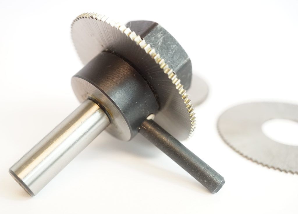 Set of 3 HSS Slitting Saws with Arbor- sorry out of stock - Image 3