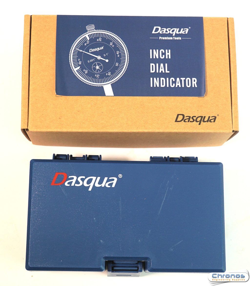 Dasqua 0-1 inch x 0.001 inch Imperial Dial Gauge with Flat Magnetic Back - Image 5