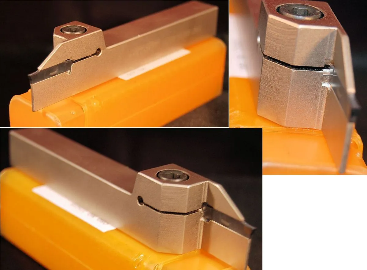 Glanze Indexable Grooving / Parting Tool 12mm Square Shank