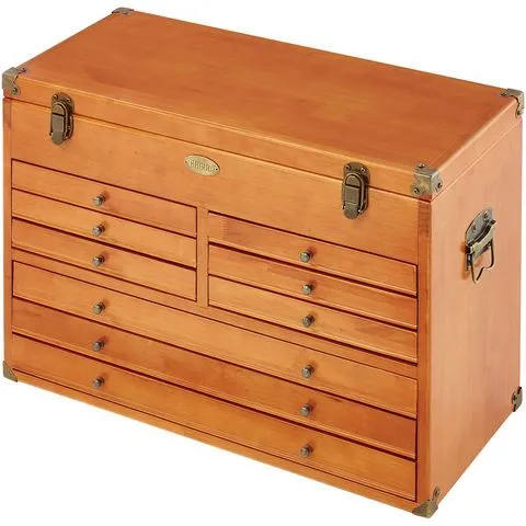 Clarke CMW-9B 9 Drawer Wooden Machinist Tool Chest - Image 4