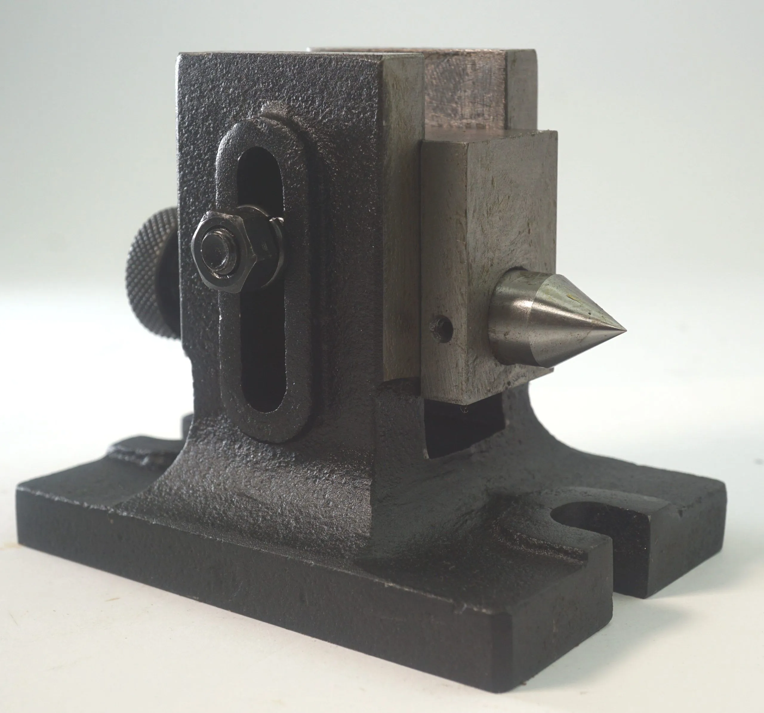 New Soba 3 inch Rotary Table c/w 4 Jaw Chuck, Tailstock and Clamping Kit