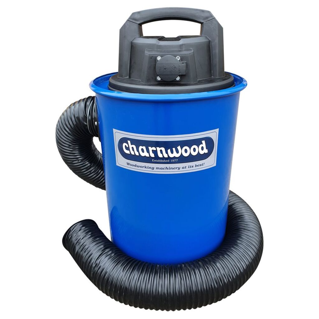 Charnwood DC50AUTO High Filtration Vacuum Extractor with Auto Start, 50L Capacity