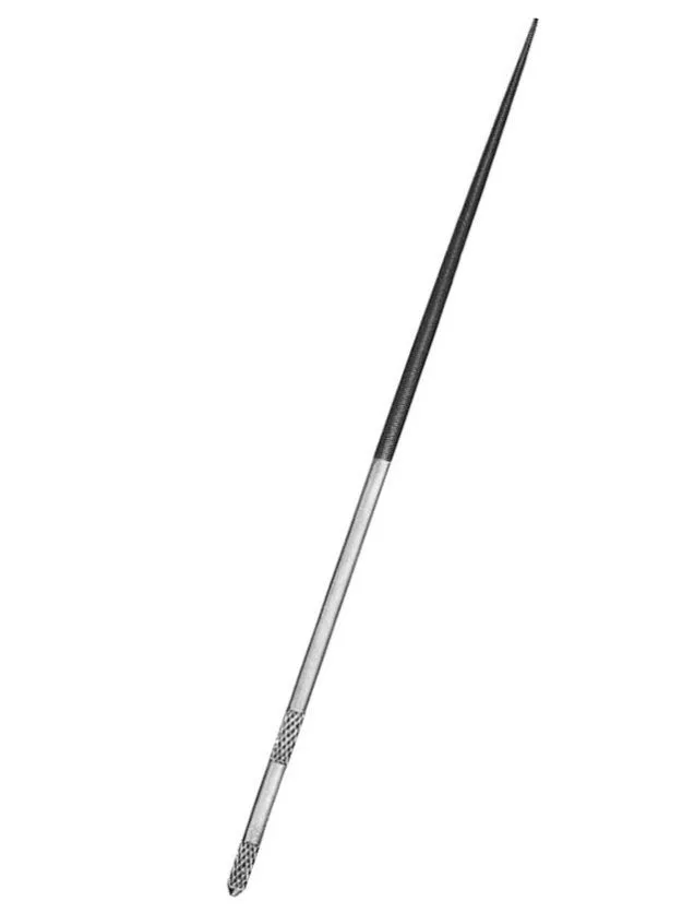 Vallorbe Round Habalis File (Section 8mm) Cut 1