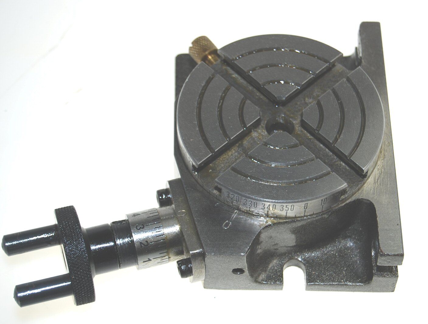 New Soba 3 inch Rotary Table c/w 4 Jaw Chuck, Tailstock and Clamping Kit