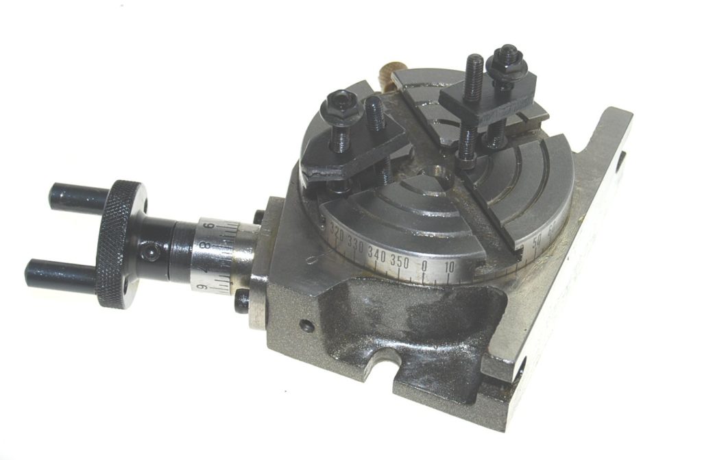 New Soba 3 inch Rotary Table c/w 4 Jaw Chuck, Tailstock and Clamping Kit - Image 12