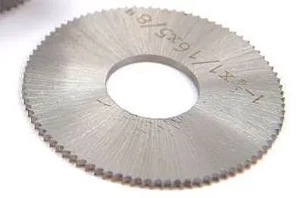 HSS Slitting Saw 1 3/4 inch Dia X 3/32 Wide X 90T