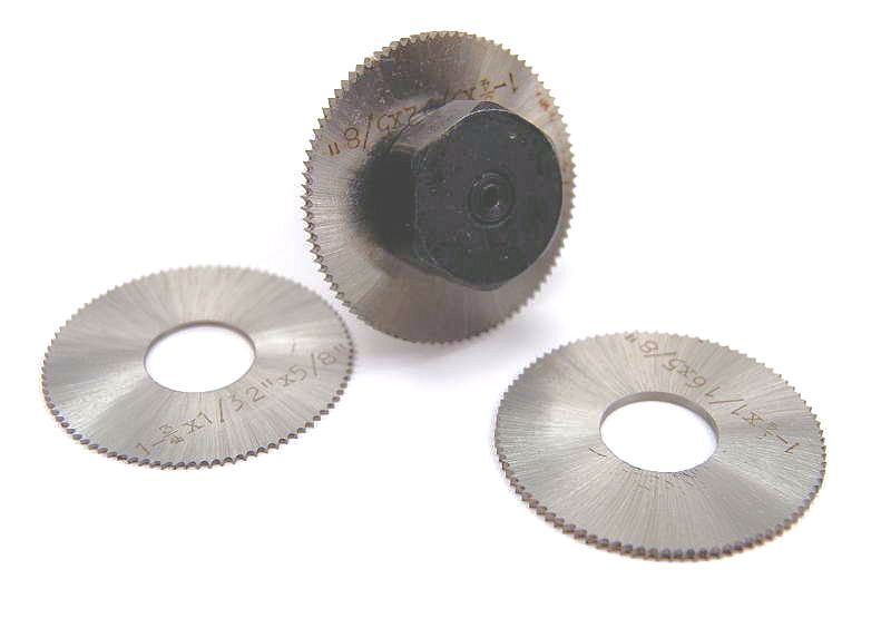 Set of 3 HSS Slitting Saws with Arbor- sorry out of stock - Image 5