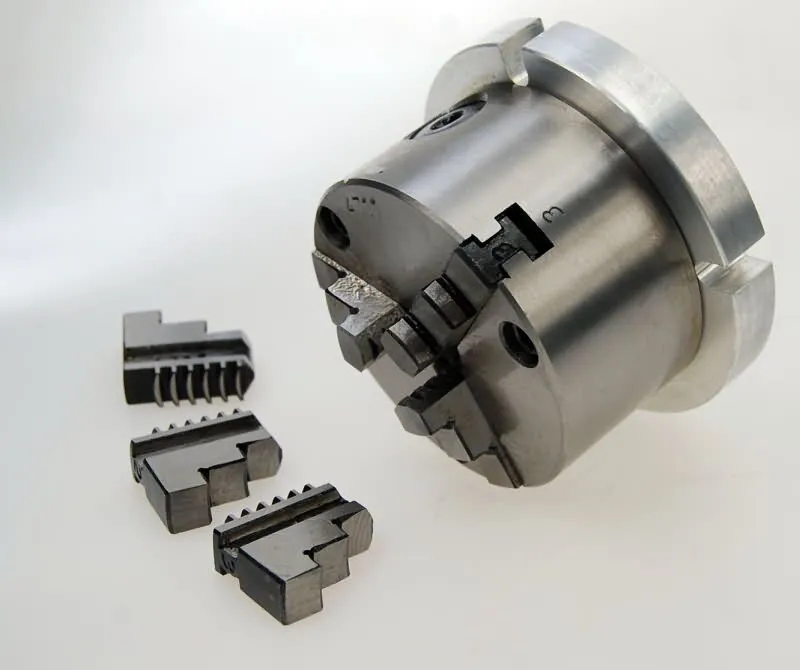 New 80mm 3 Jaw Chuck on Mounting Plate for Soba 4 inch Rotary Table - Image 5