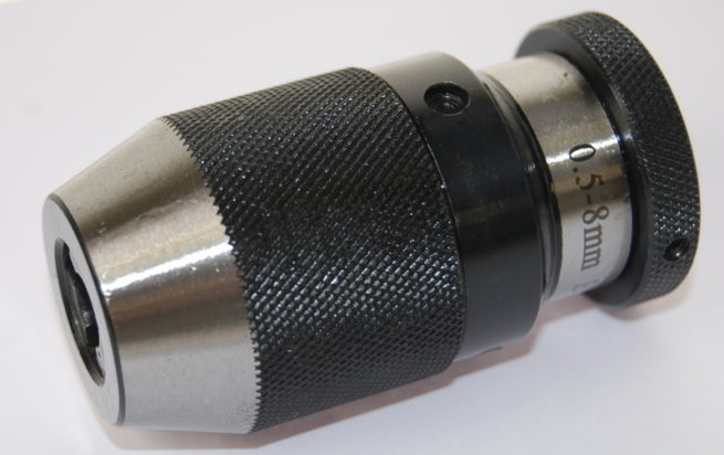 High Quality Precision Keyless Drill Chuck 0.5 - 8  mm - B12 Mount