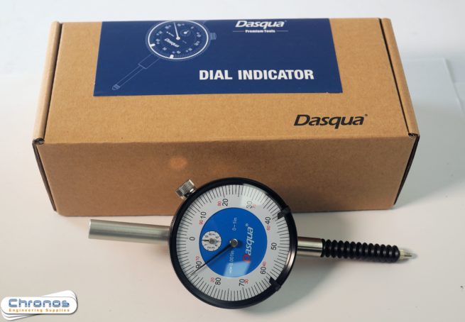 Dasqua 5122-4213 0-1 inch Waterproof Dial Indicator Gauge 5122-4213- SORRY OUT OF STOCK - Image 2