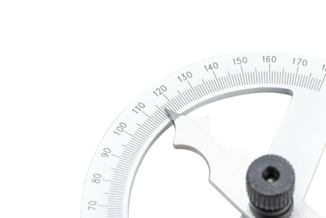 Dasqua High Quality Protractor 120 x 160mm 1012-1010 - Image 3