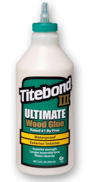 Titebond III Waterproof Wood Glue – 946ml (31floz)
