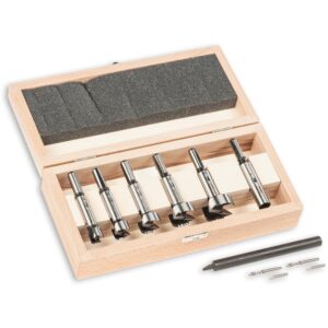 FISCH 5-Piece Multi-Function Wave Cutter Forstner Set