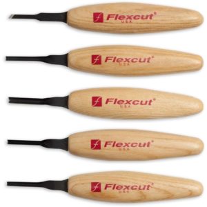 Flexcut MT930 5 Piece Micro Tool Set 104591
