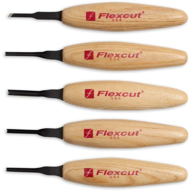 Flexcut MT930 5 Piece Micro Tool Set 104591