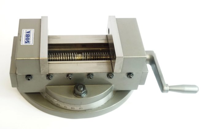 Soba 4 inch Precision Self Centering Machine Vice With Swivel Base - Image 4