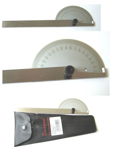 Dasqua High Quality Protractor 85 x 150 mm