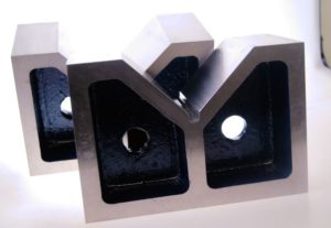 Soba Pair of Cast Iron Vee Blocks 8 inch- SORRY OUT OF STOCK