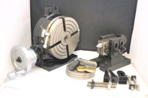 Soba 6 inch ROTARY Table Set C/W Plates, Tailstock and 4 Jaw S/C Chuck