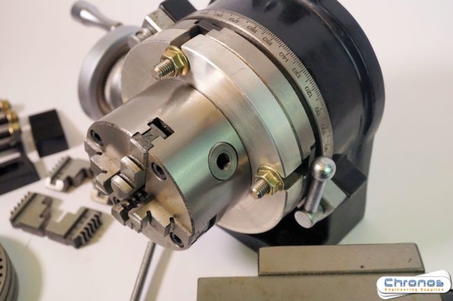 NEW Soba 5 inch / 125mm Rotary Table, Chuck, Dividing Set and Tailstock Kit - Image 5
