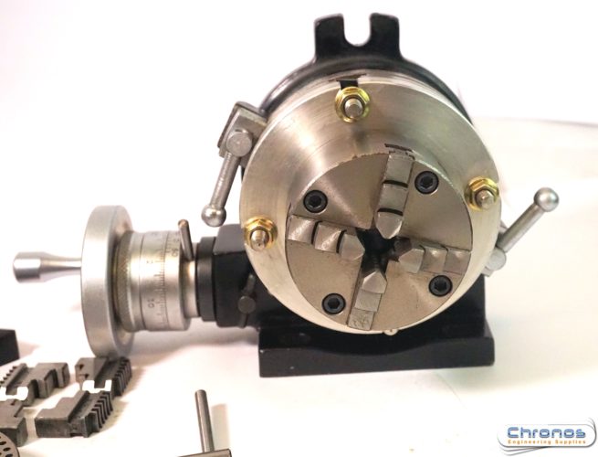 NEW Soba 5 inch / 125mm Rotary Table, Chuck, Dividing Set and Tailstock Kit - Image 8