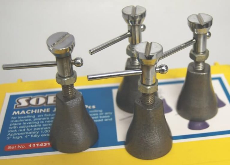 Set of 4 Machinists Jacks Chronos Engineering Supplies