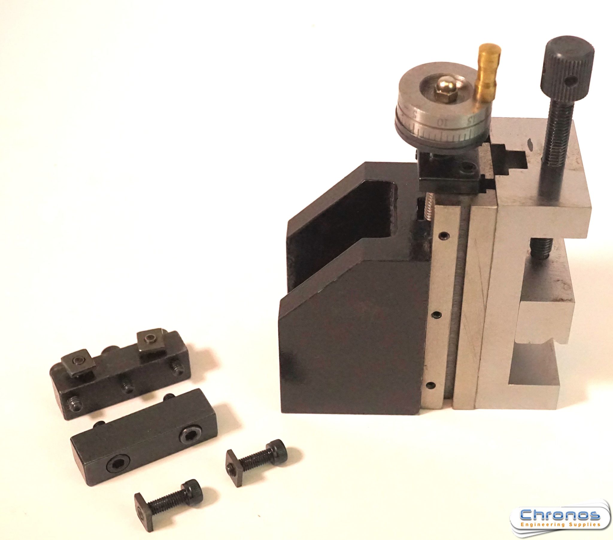 Small Vertical Milling Slide Complete With Machine Vice Chronos