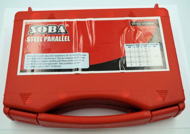 Set of 7 Soba Precision Parallels 95mm Long - Image 3
