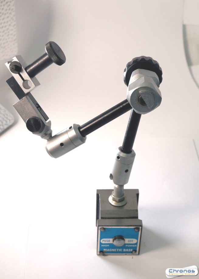 Soba Fully Adjustable Magnetic Stand for Dial Gauges with Push Button - Image 2