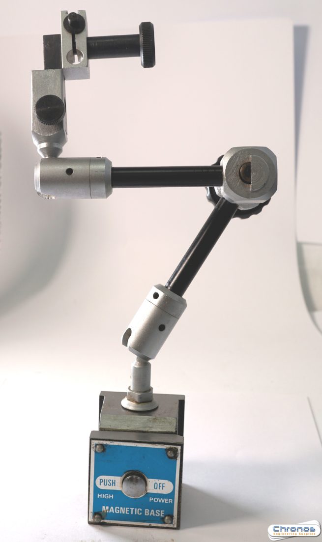 Soba Fully Adjustable Magnetic Stand for Dial Gauges with Push Button - Image 3