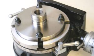 Chuck Adaptor for Four Slot 6 inch Rotary Tables with Boxford Thread