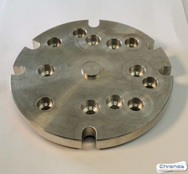 Aluminium Backplate To Mount Lathe Chucks to 6 inch Rotary Table - Image 3