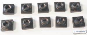 Set of 10 M8 TEE Nuts