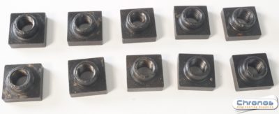 Set of 10 M8 TEE Nuts