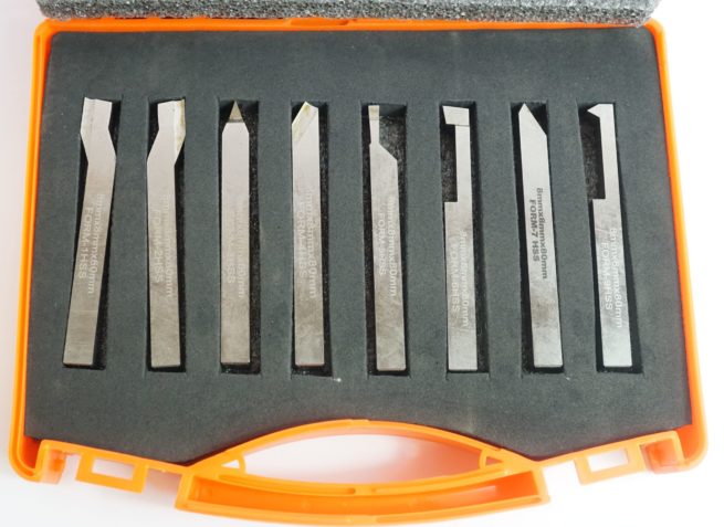 Set of 8 Soba HSS Lathe Tools 10mm Square Shanks- SORRY OUT OF STOCK - Image 3
